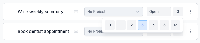Points & Progress